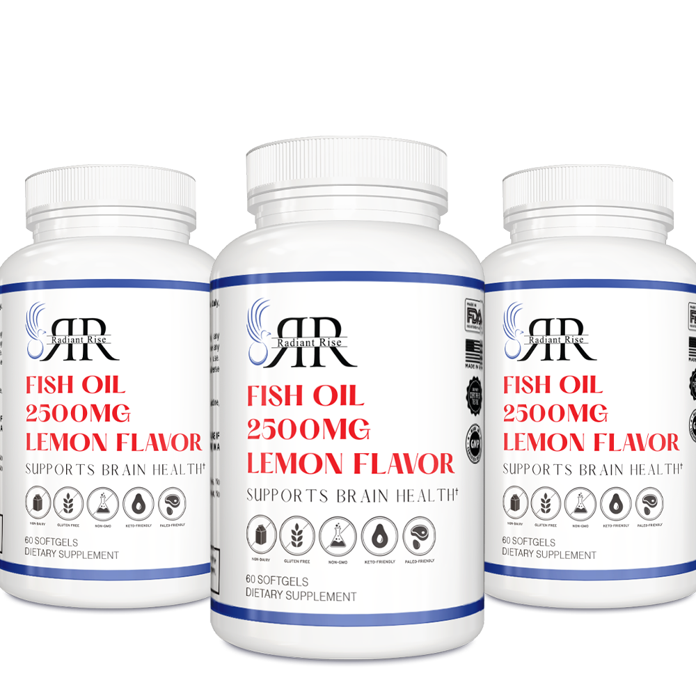 Fish Oil, 2,250 MG Lemon Flavor