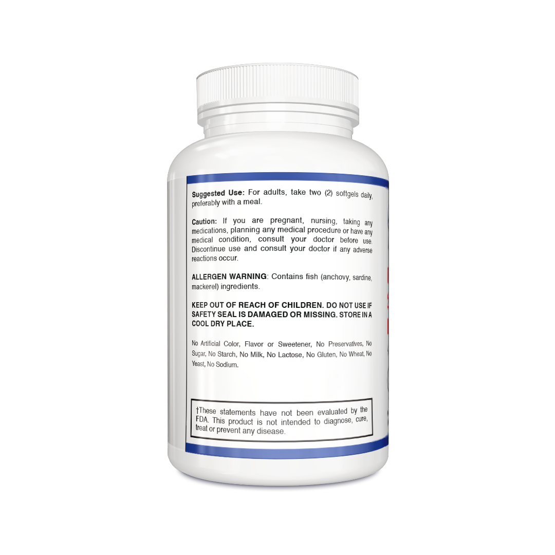 Fish Oil, 2,250 MG Lemon Flavor